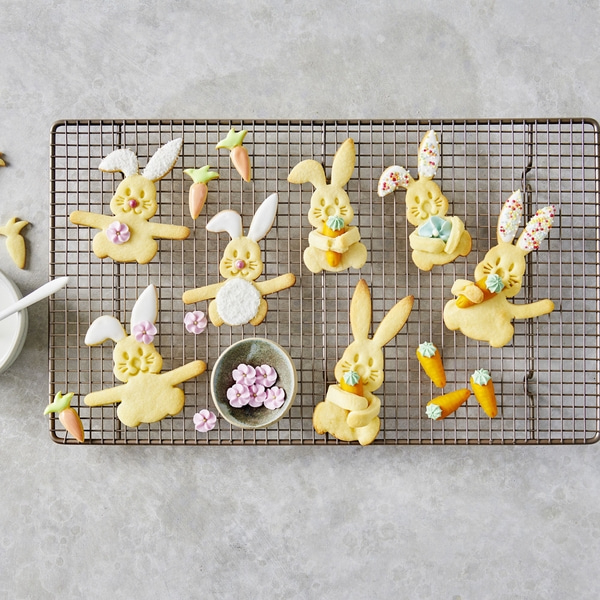 Plätzchen Ausstecher Set Osterhase Keksausstecher Häsli