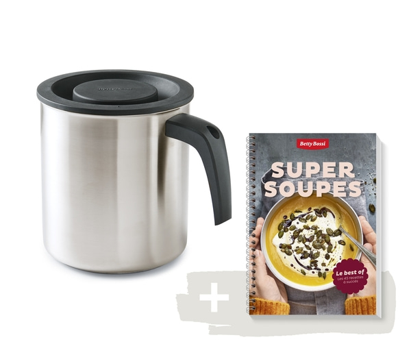 Super soupes, livre + Bol doseur, 2 l - combo