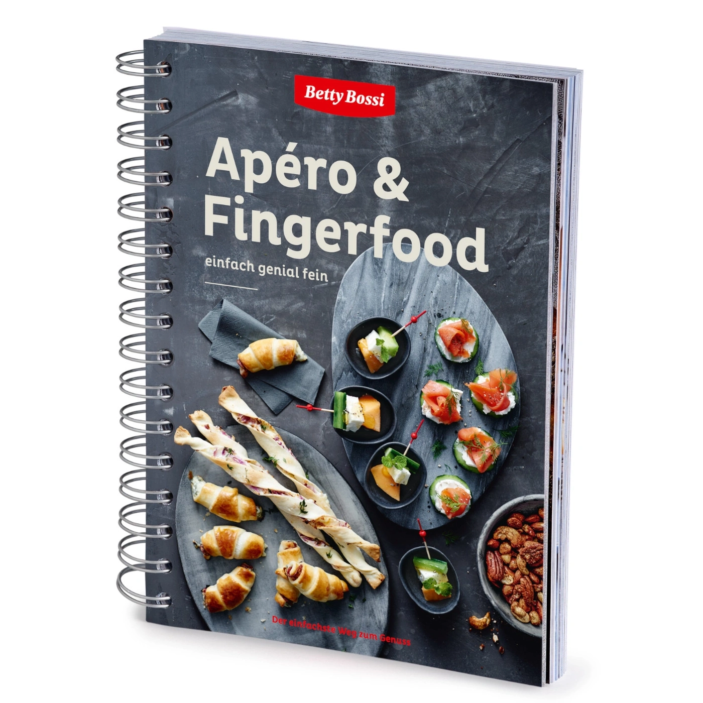 Livre de cuisine Apéro & Fingerfood, Betty Bossi, reliure spirale, facile et génial