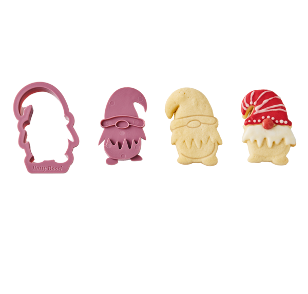 Betty Bossi Guetzli-Ausstecher Wichtel 6-7 cm - 3er-Set Keksformen und Kekse in Form von Zwergen, von Betty Bossi.