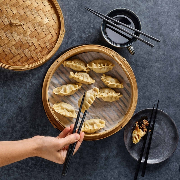 Momos (raviolis tibétains)