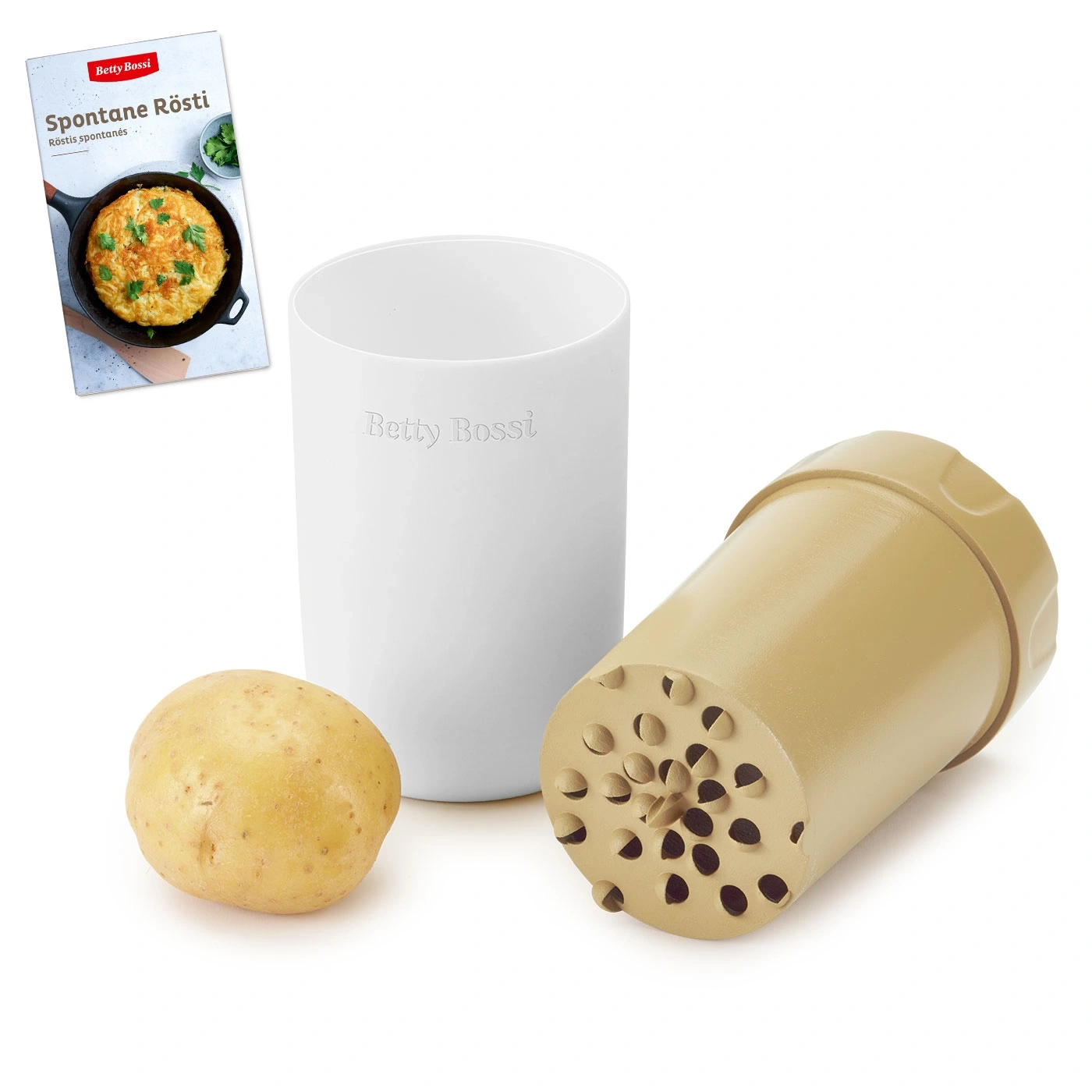 Kartoffel, Küchenutensilien, Kochbuch, Betty Bossi, Spontane Rösti, Kochen, Essen