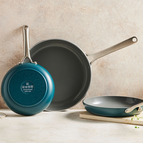 Poêle à frire Betty Bossi, céramique, verte - 20 cm