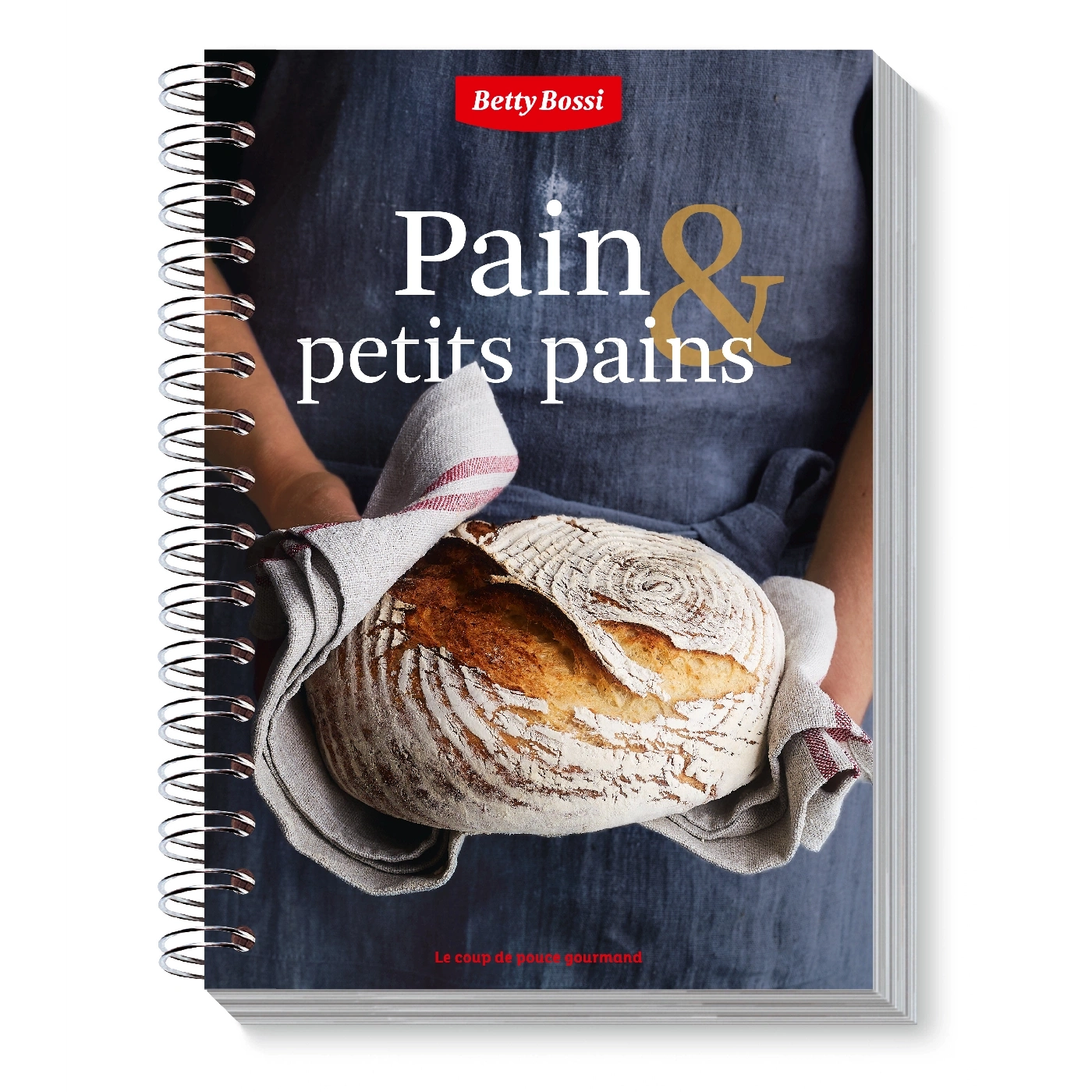 Livre de cuisine avec du pain sur la couverture, Betty Bossi, Pain & petits pains