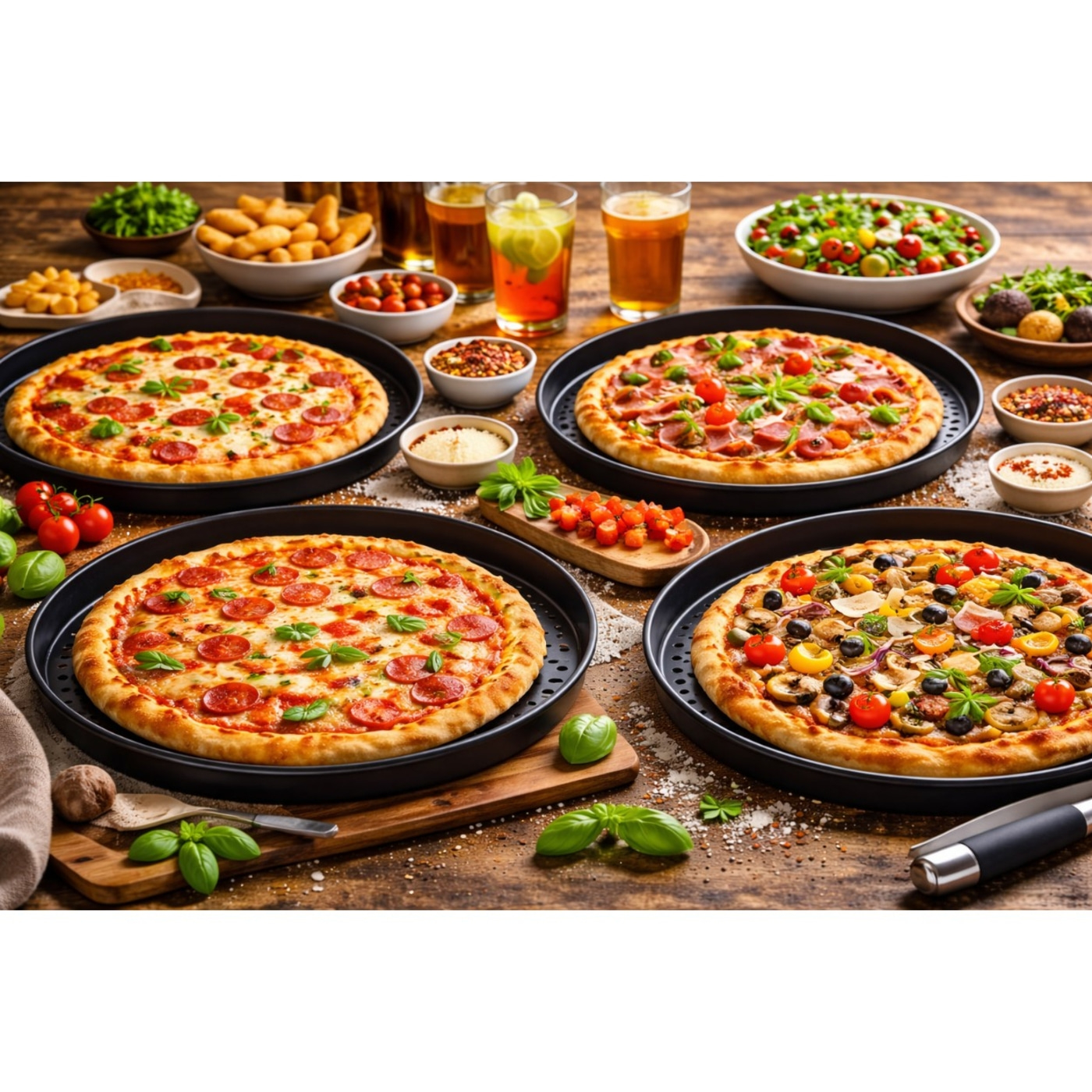 Plaque à gâteaux/Tarte, perforée, ronde, 30 cm Kratz- und Schnittfest