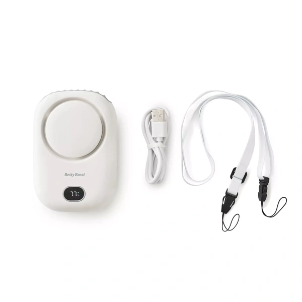 Tragbarer Mini-Ventilator zum Umhängen, Akku
