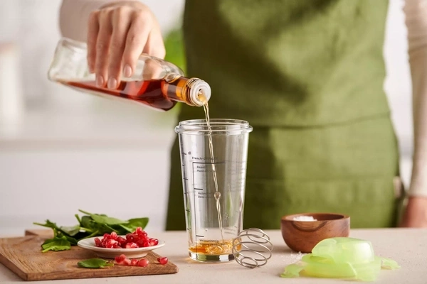 Dressing-Shaker MixFix, Glas, 3 dl