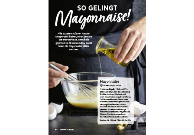 Mayonnaise Rezept: Zutaten, Zubereitung, Tipps, So gelingt Mayonnaise, Schritt für Schritt.