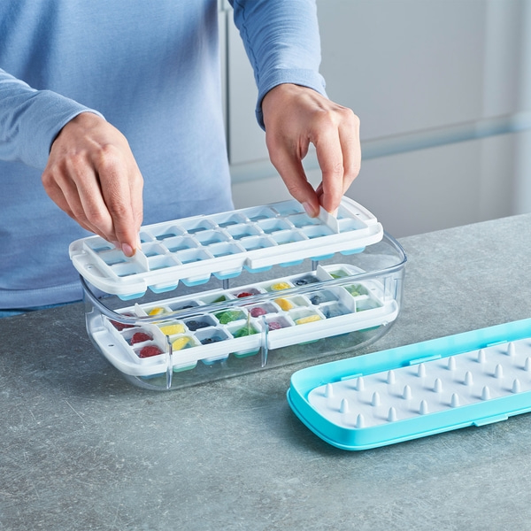 Eiswürfelform mit Aufbewahrungsbox