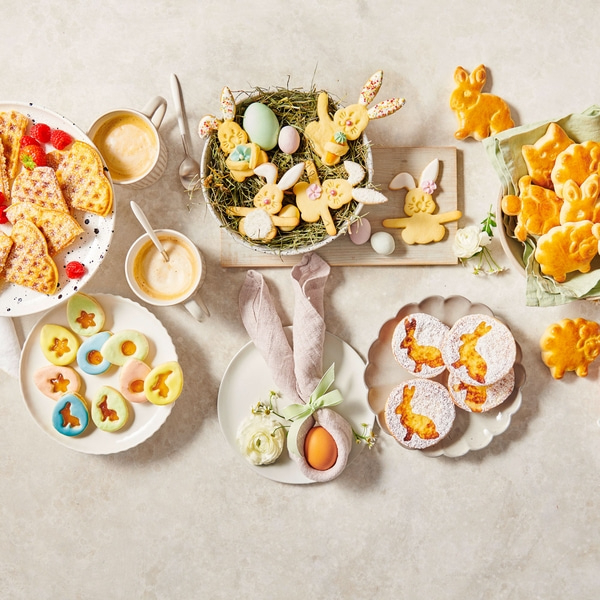 Plätzchen Ausstecher Set Osterhase Keksausstecher Häsli