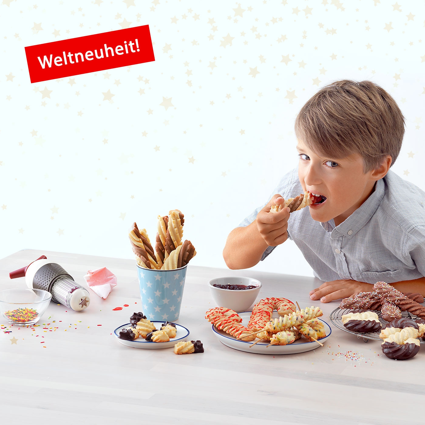Zwirbel-Presse «Gourmet»